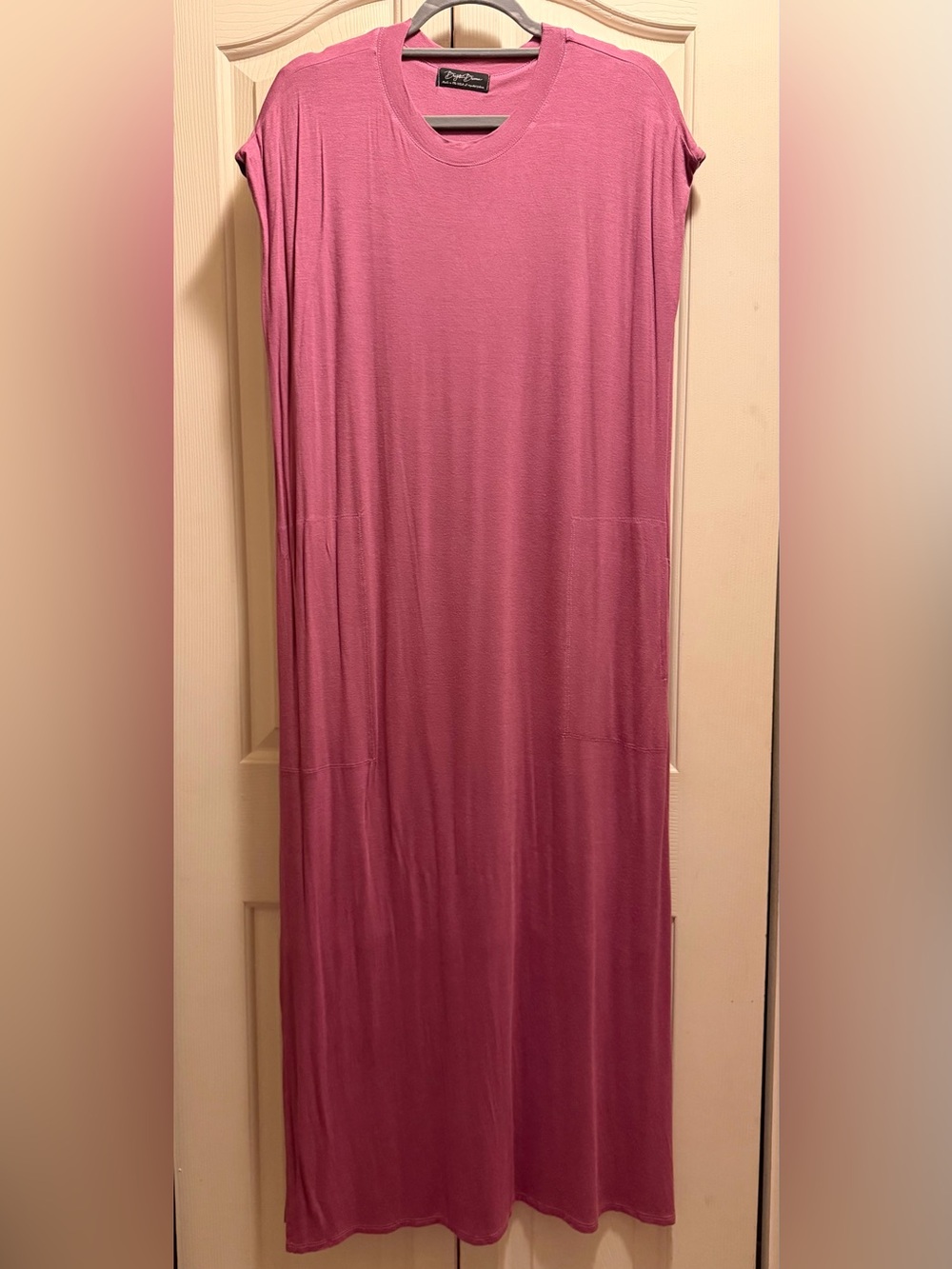 Brigitte Brianna Cozy Dress in Mauve